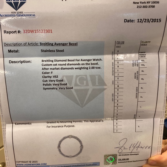 Breitling Super Avenger Tungsten Gray Dial Watch - Picture 11 of 11